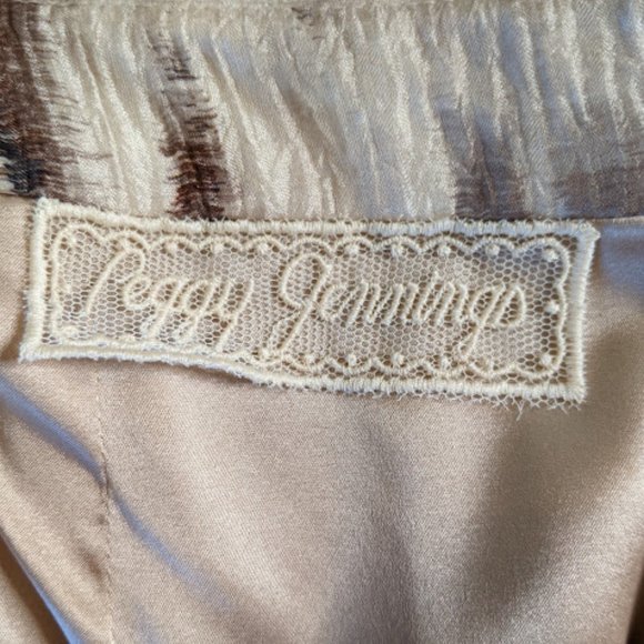 Peggy Jennings Silk Pleated Crinkle Skirt. Size S. - Picture 10 of 12